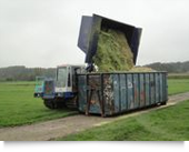 Rupsdumper met hoogkiepbak