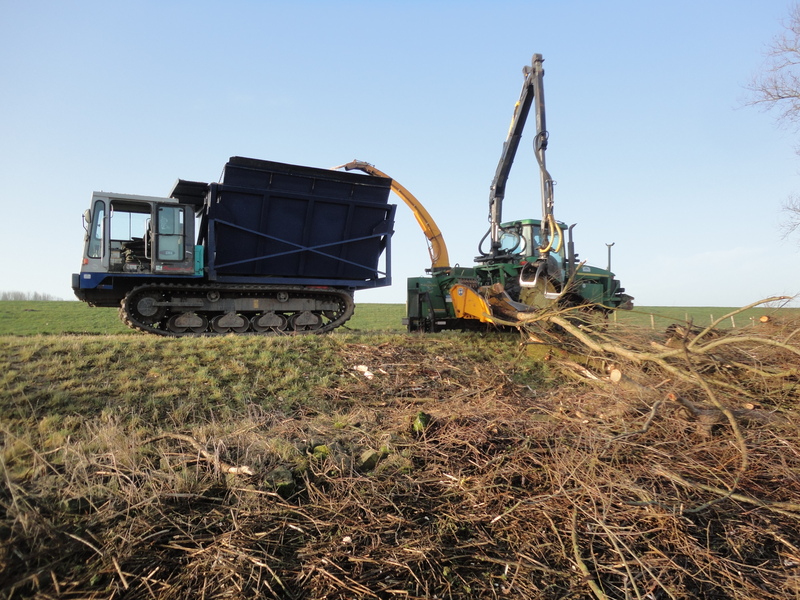 verhuur van rupsdumpers